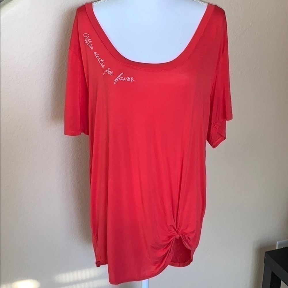 Mas Siestas por favor Front knitted tee